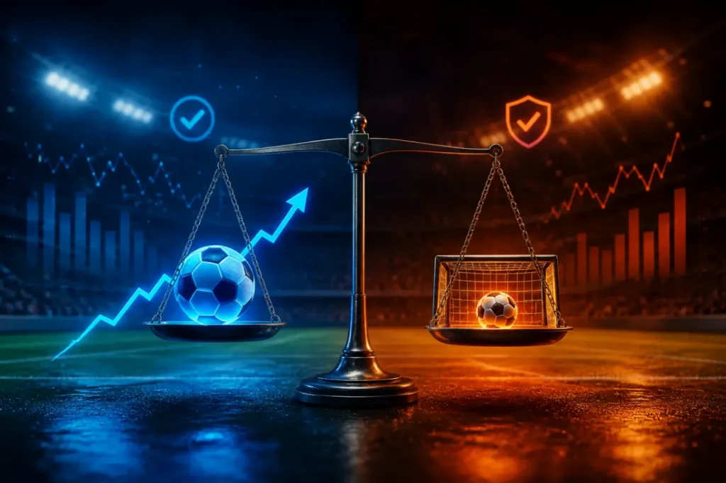 Total over or both teams to score: which market is more stable